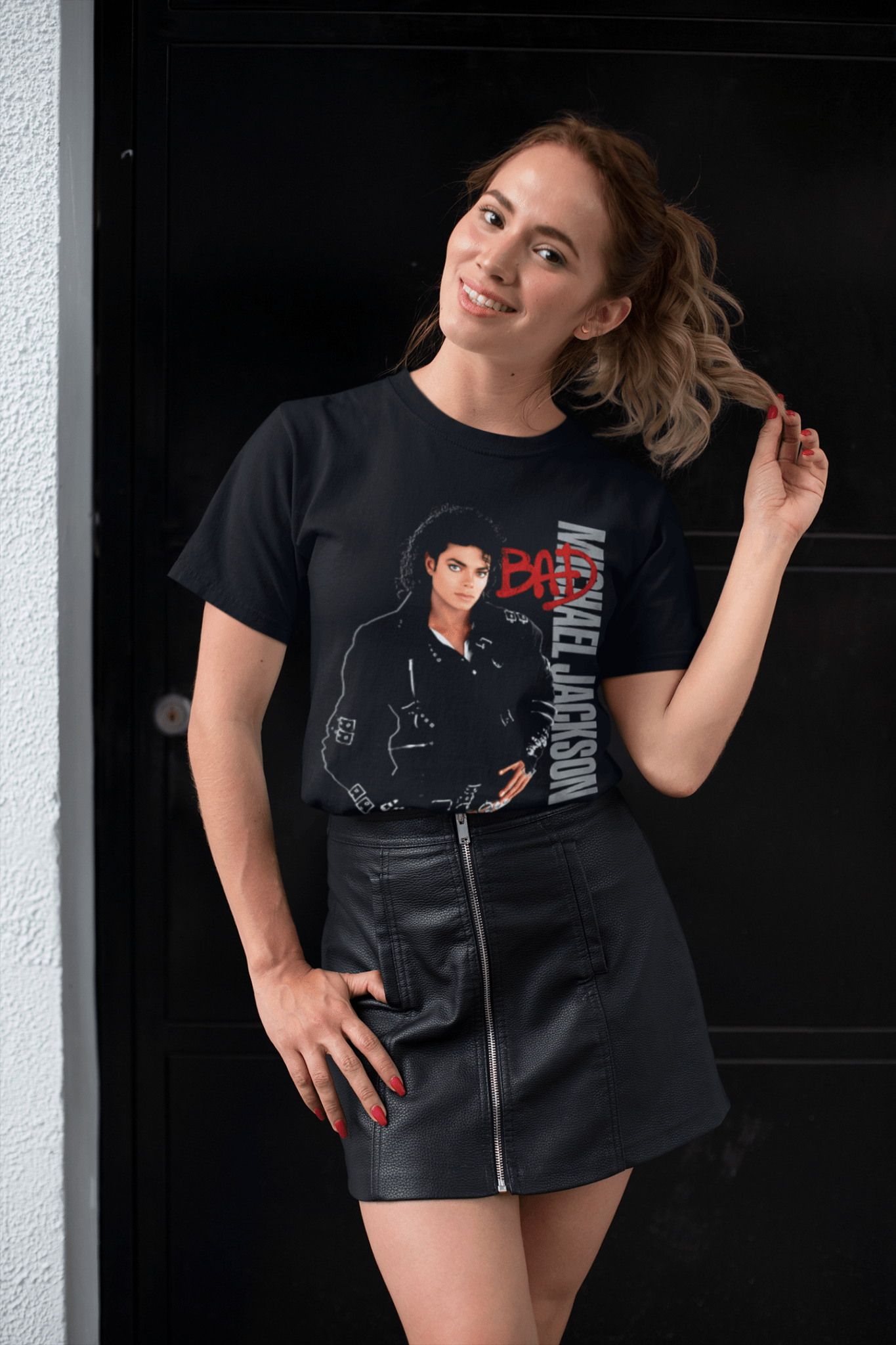 Polera Michael Jackson BAD - amplitudmodulada