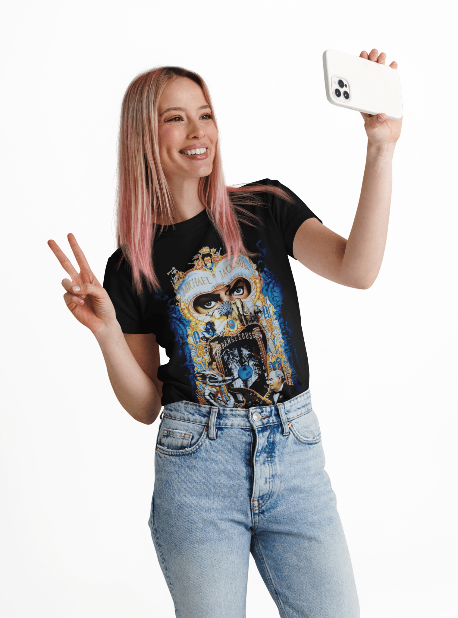 Polera Michael Jackson Dangerous - amplitudmodulada