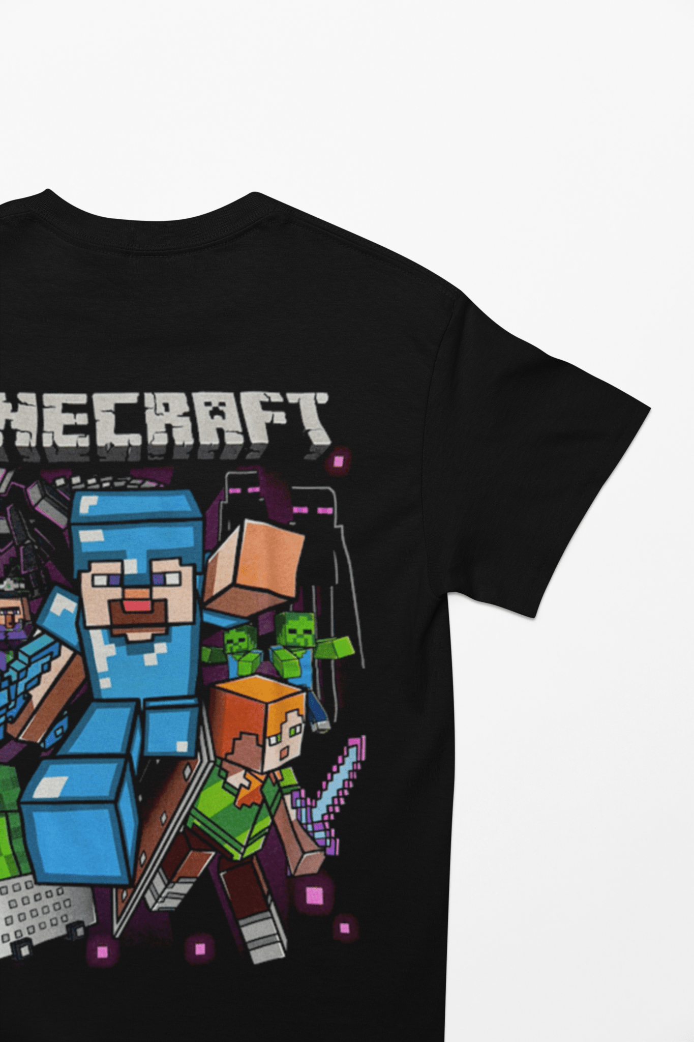 Polera Minecraft Steve - amplitudmodulada