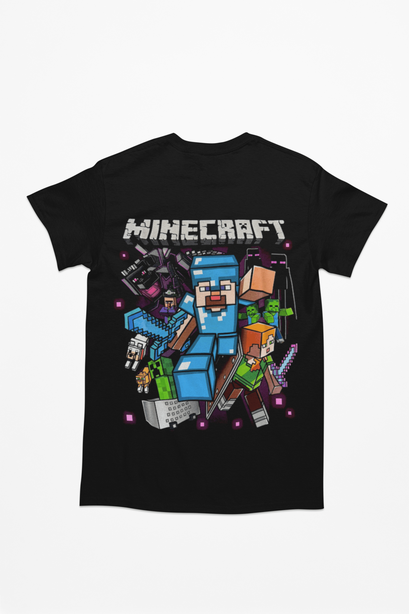 Polera Minecraft Steve - amplitudmodulada