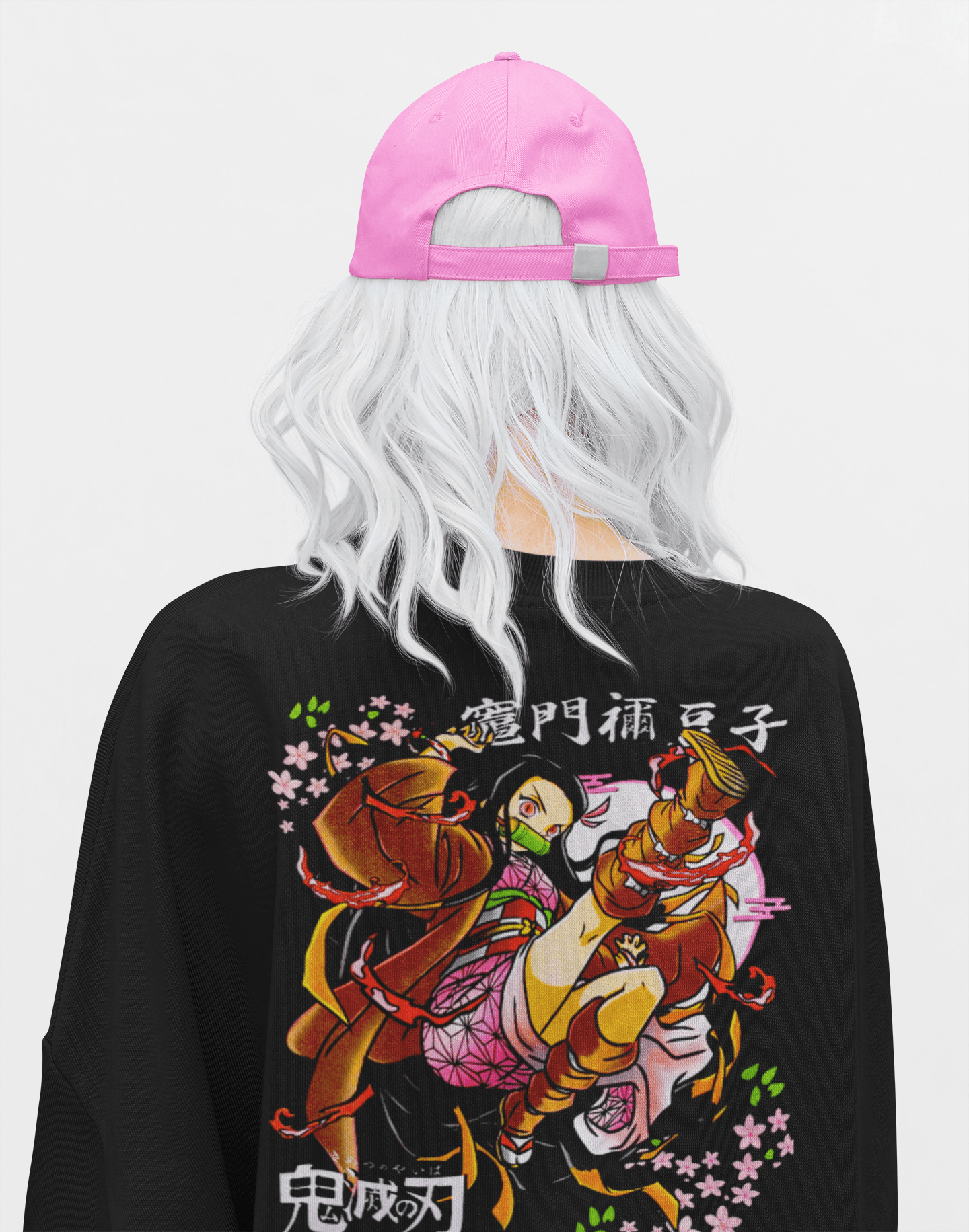 polera nezuko flores - amplitudmodulada