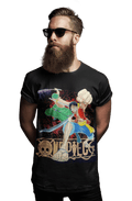 polera luffy & zoro - amplitudmodulada