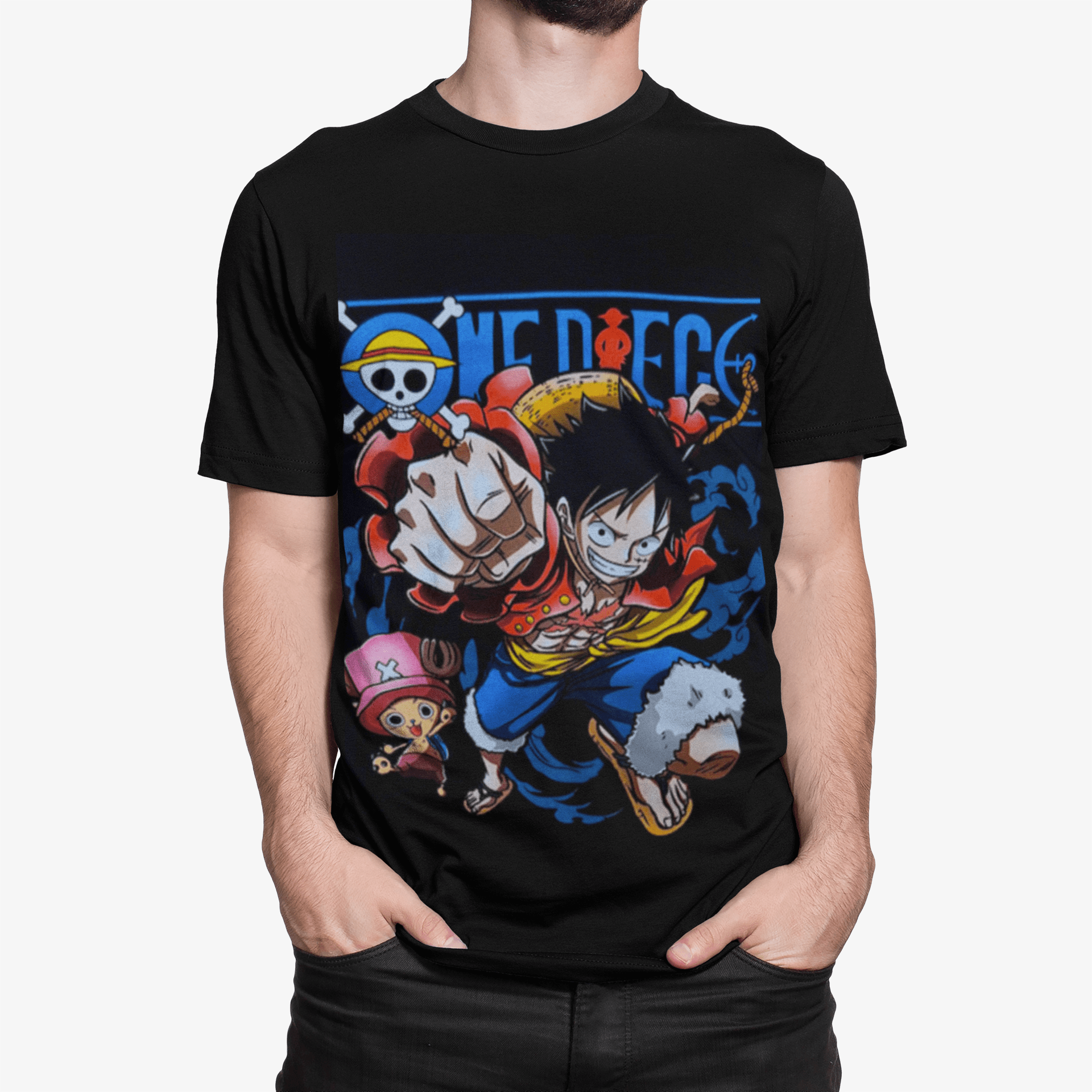 Polera Luffy Puño - amplitudmodulada