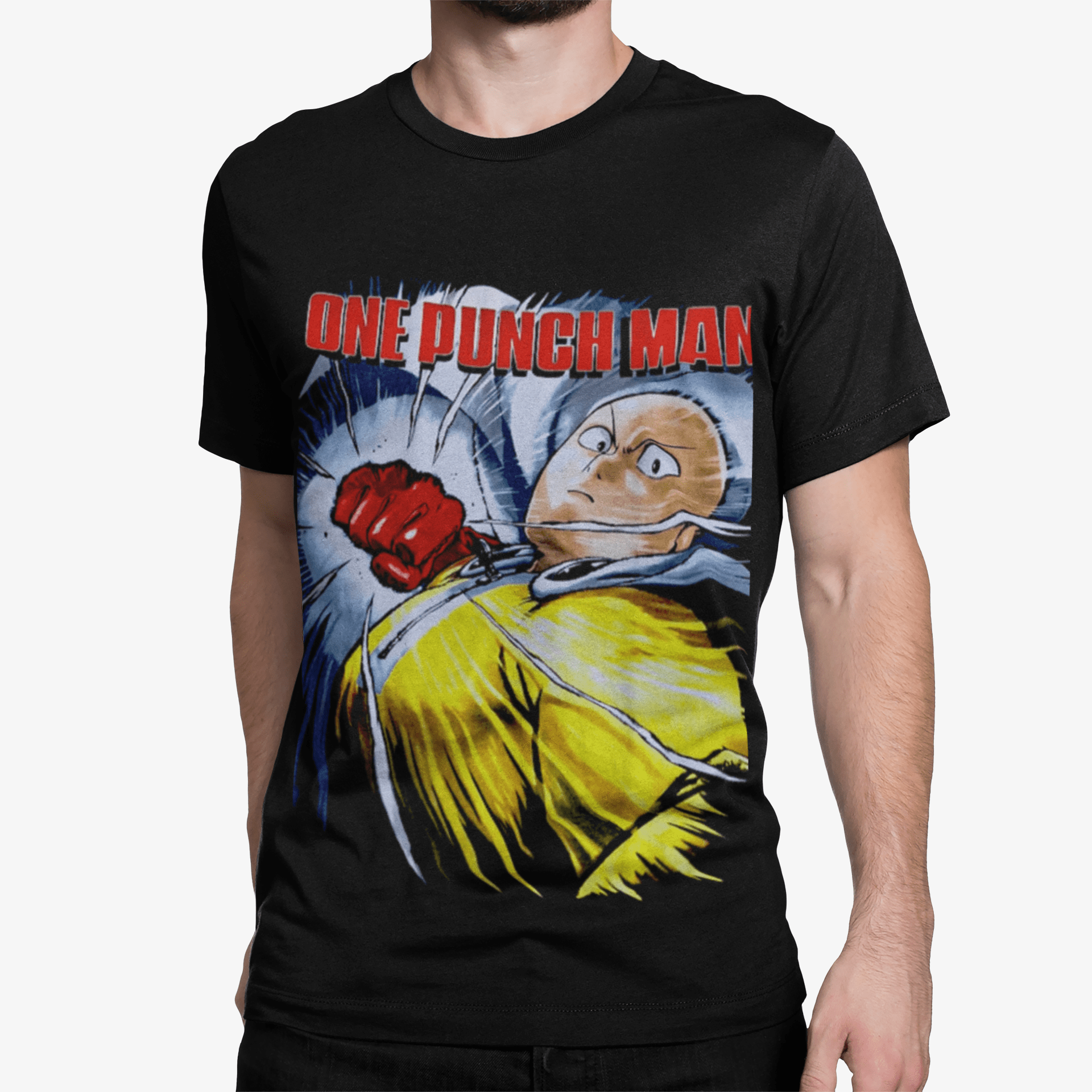 Polera One - Punch Man - amplitudmodulada