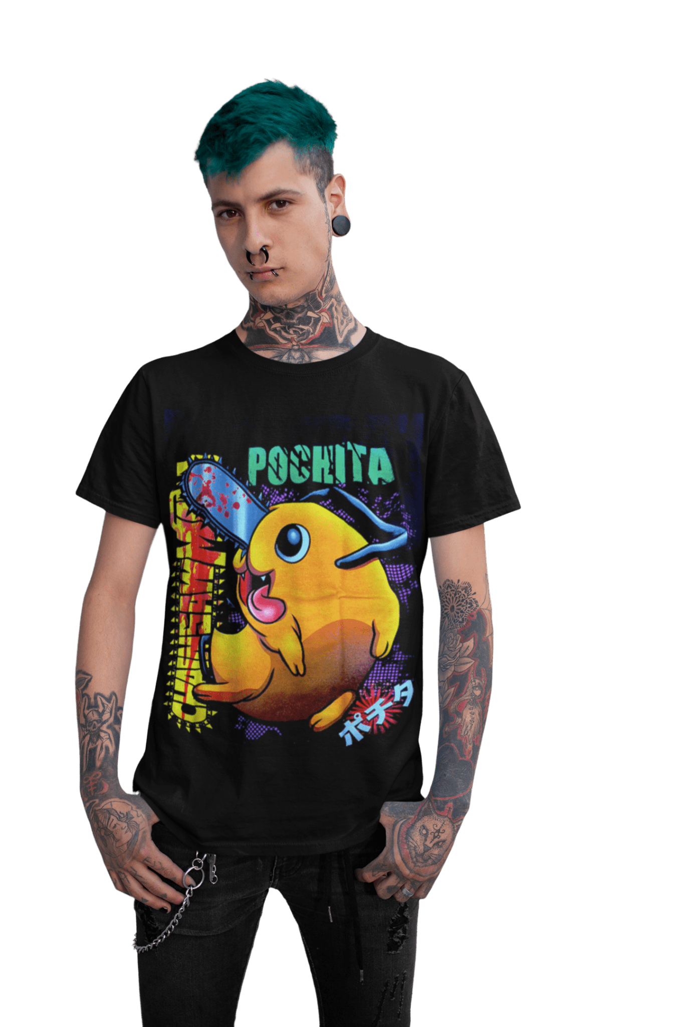 Polera de Pochita chainsaw man - amplitudmodulada
