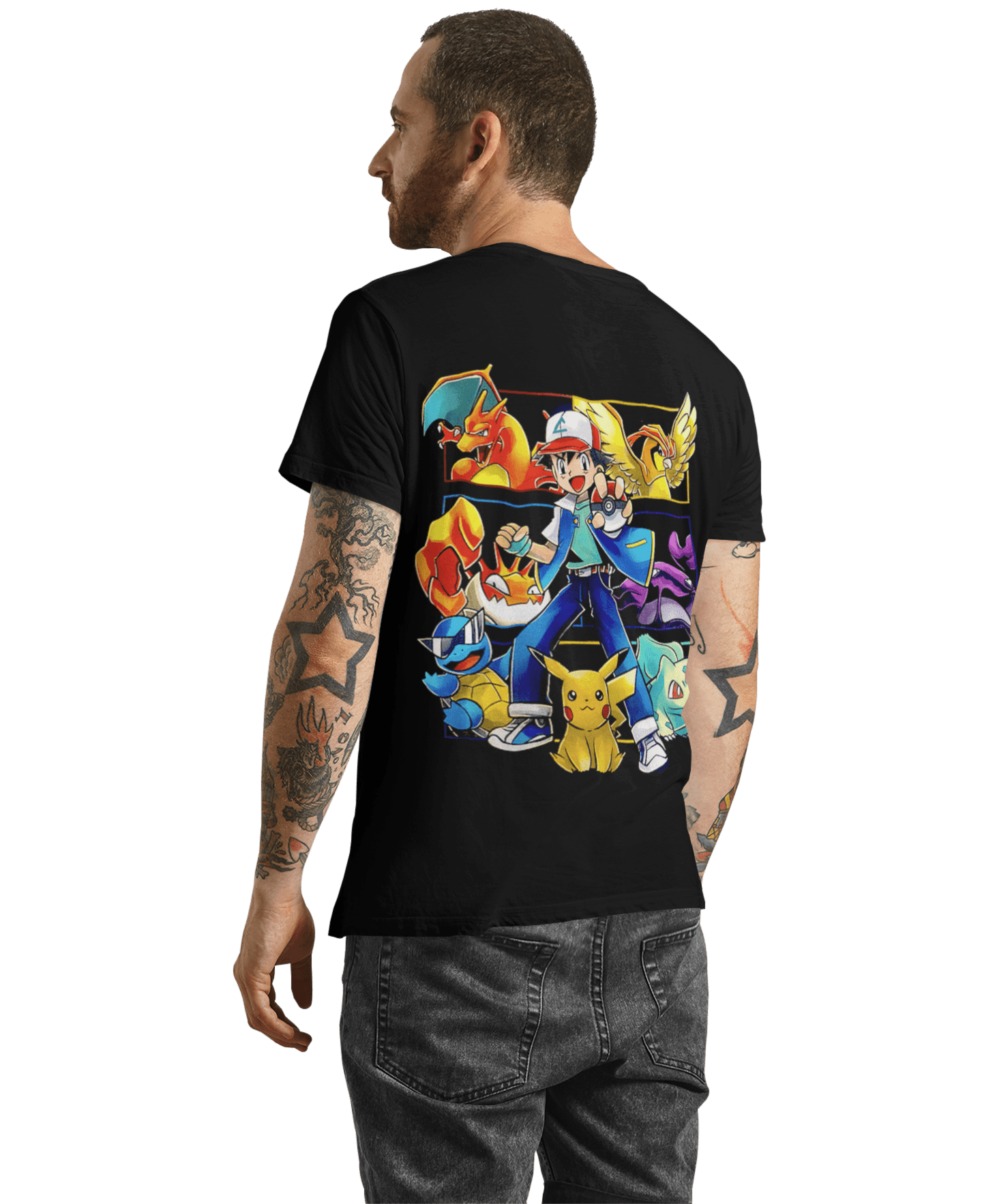polera pokemon Ash Ketchum - amplitudmodulada