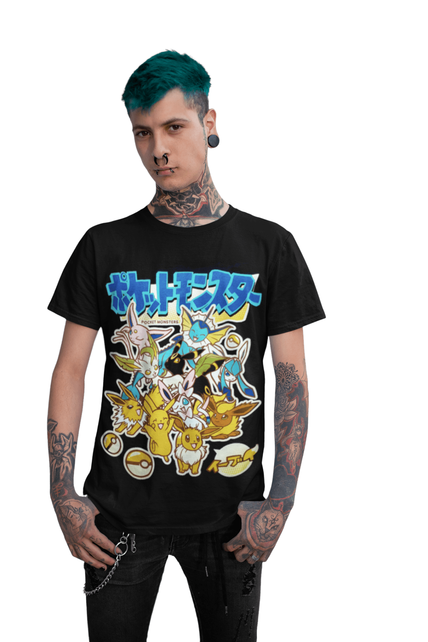 polera pokemon eevees - amplitudmodulada