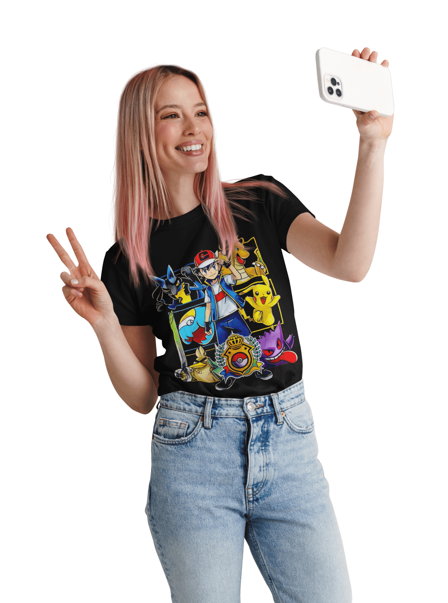 polera pokemon Ash Ketchum - amplitudmodulada