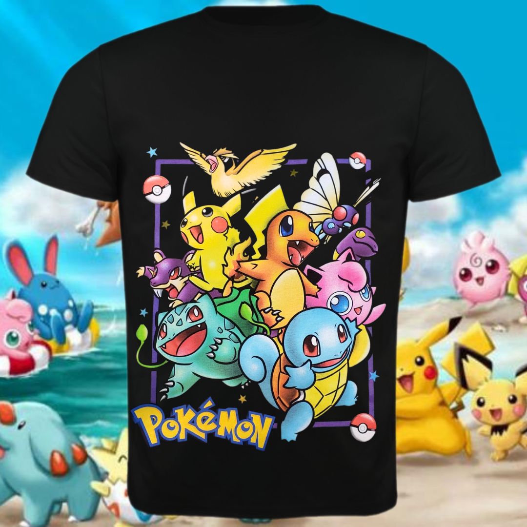 polera pokemon Ash - amplitudmodulada