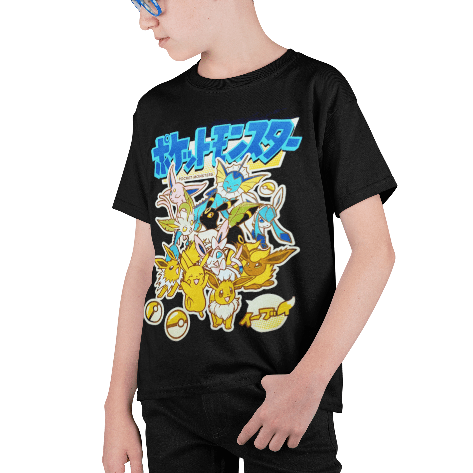 polera pokemon eevees - amplitudmodulada