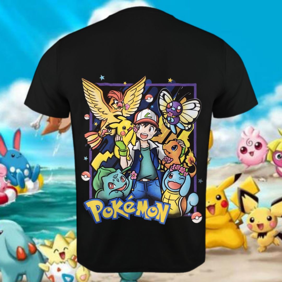 polera pokemon Ash - amplitudmodulada