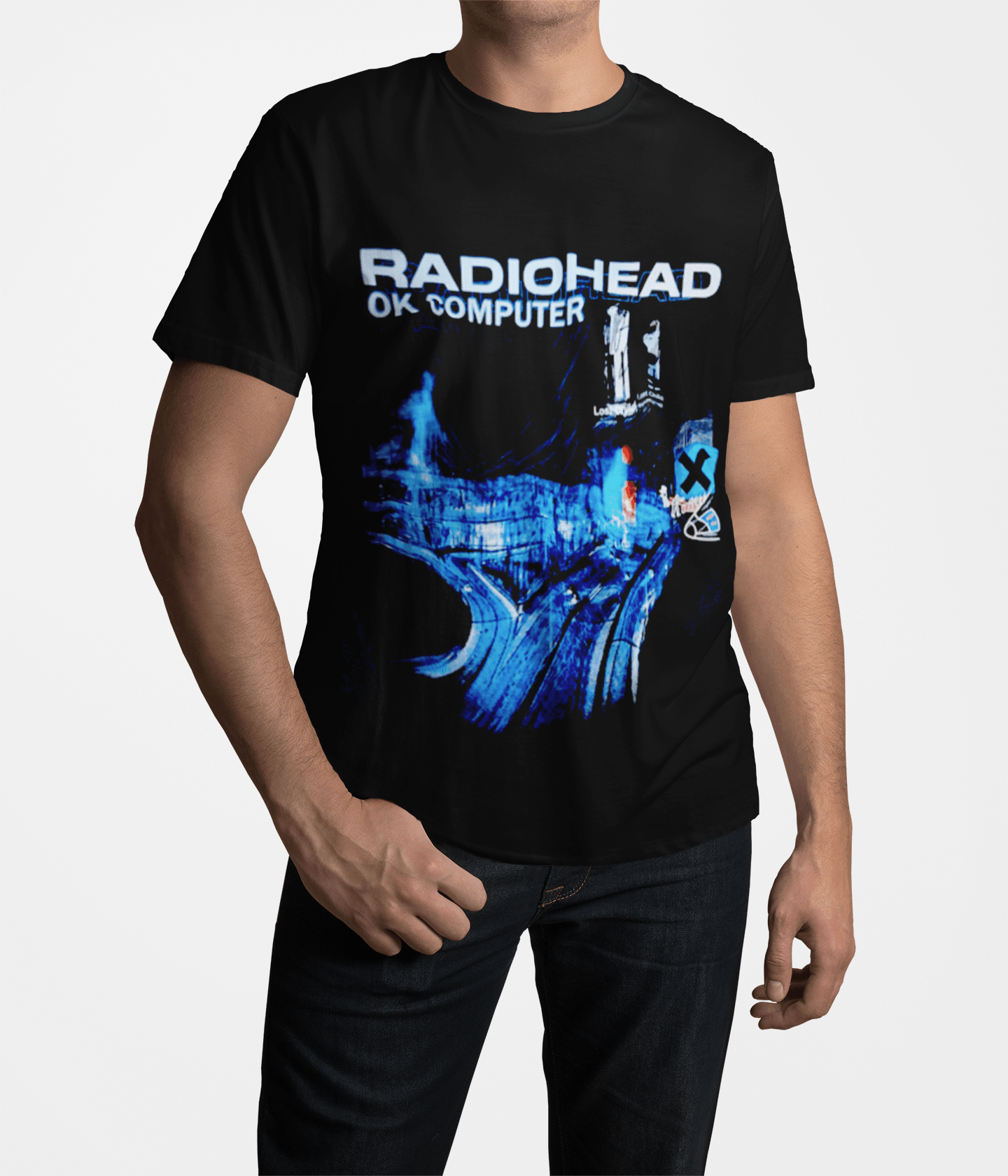 Polera de Radiohead Ok Computer - amplitudmodulada