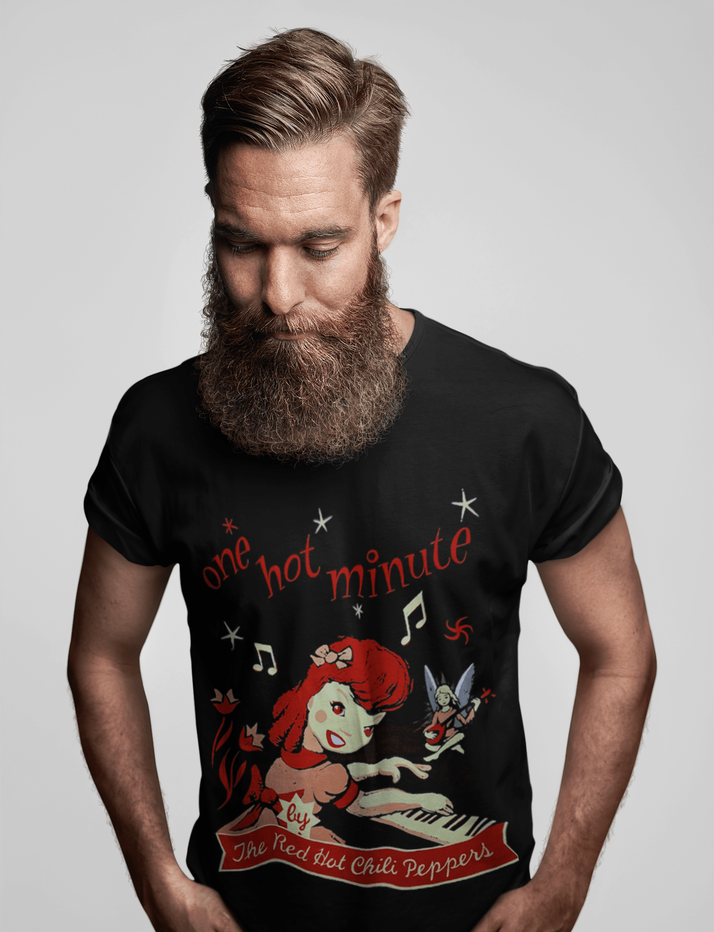 Polera Red Hot Chili Peppers One Hot Minute - amplitudmodulada