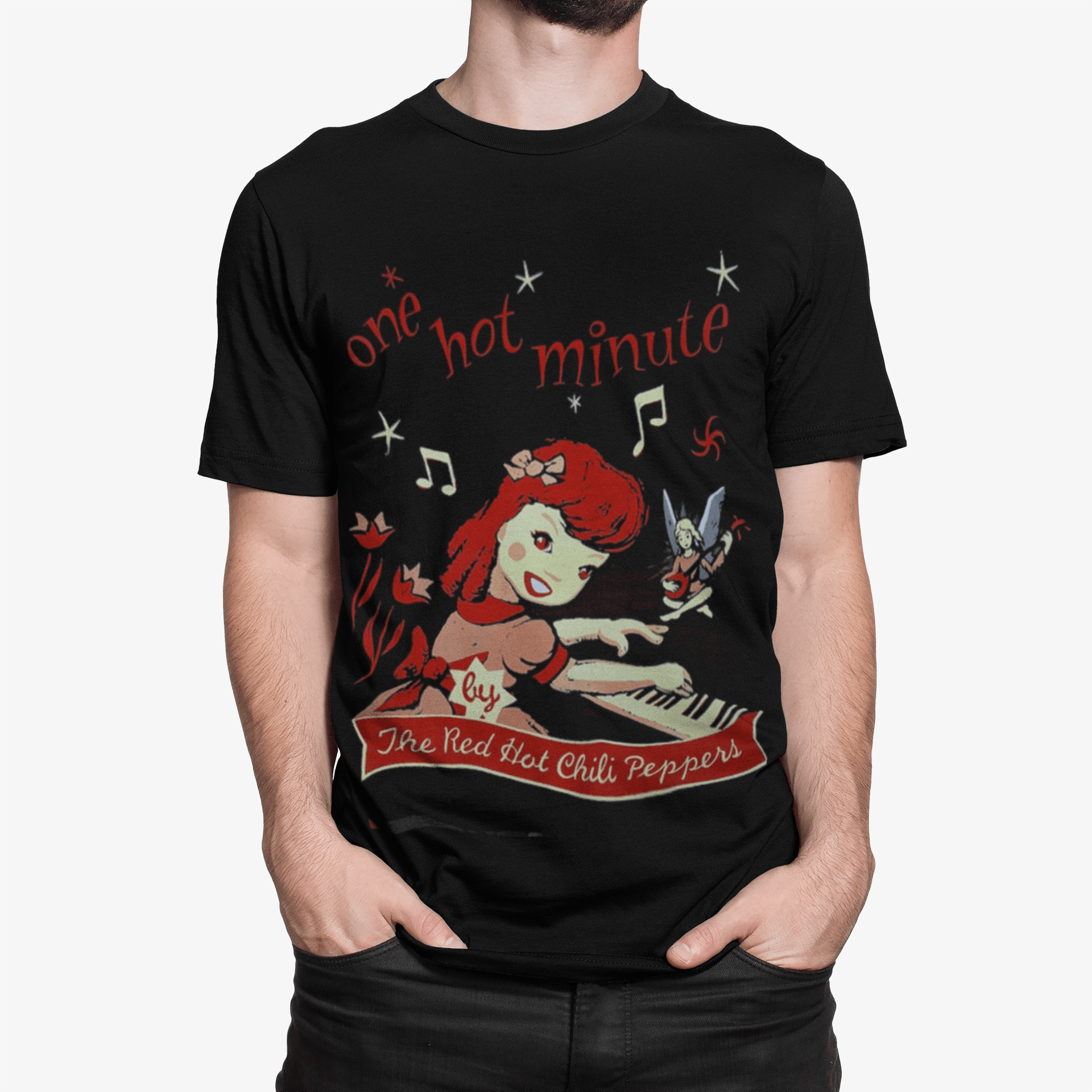 Polera Red Hot Chili Peppers One Hot Minute - amplitudmodulada
