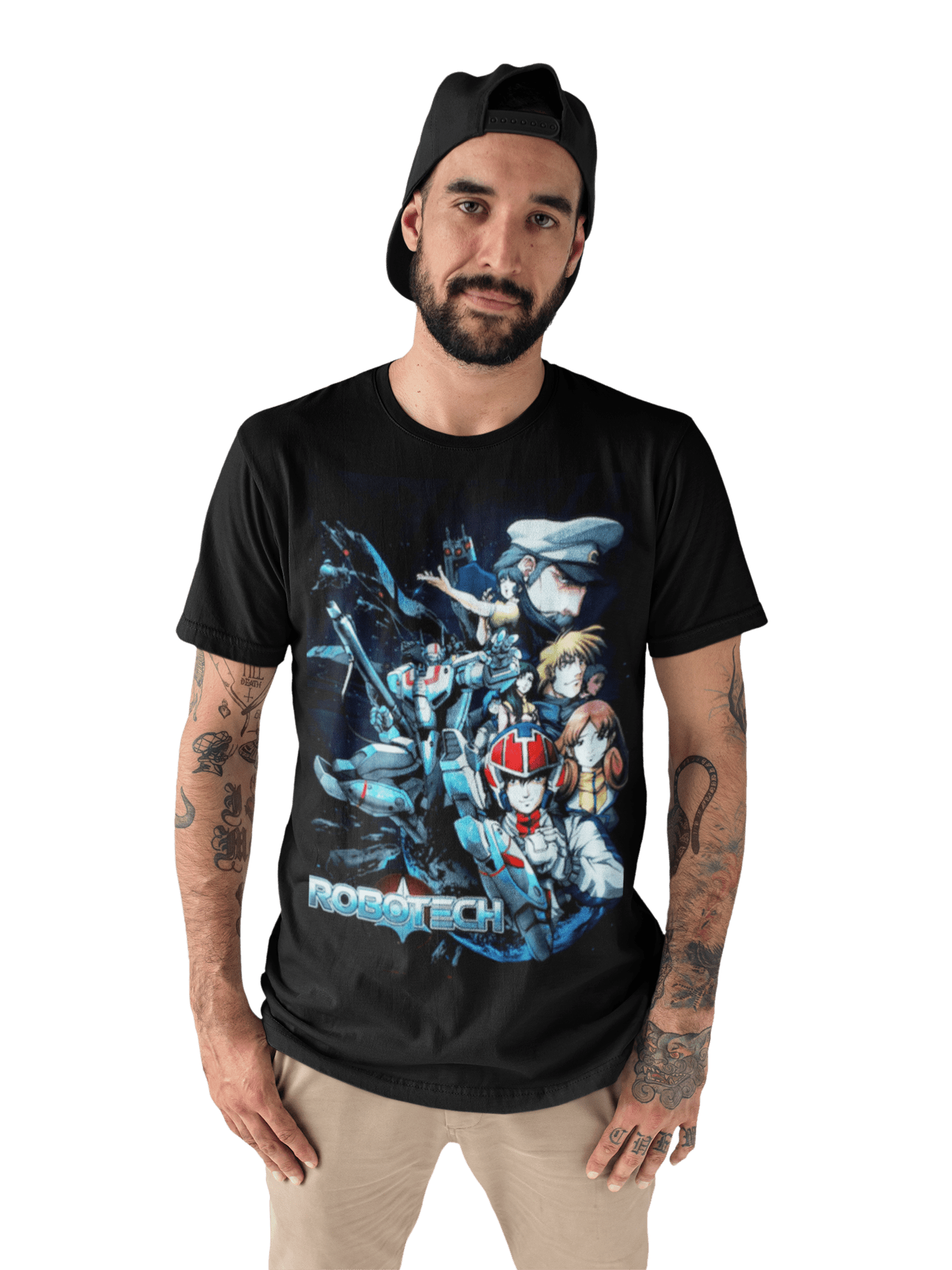 polera robotech personajes - amplitudmodulada