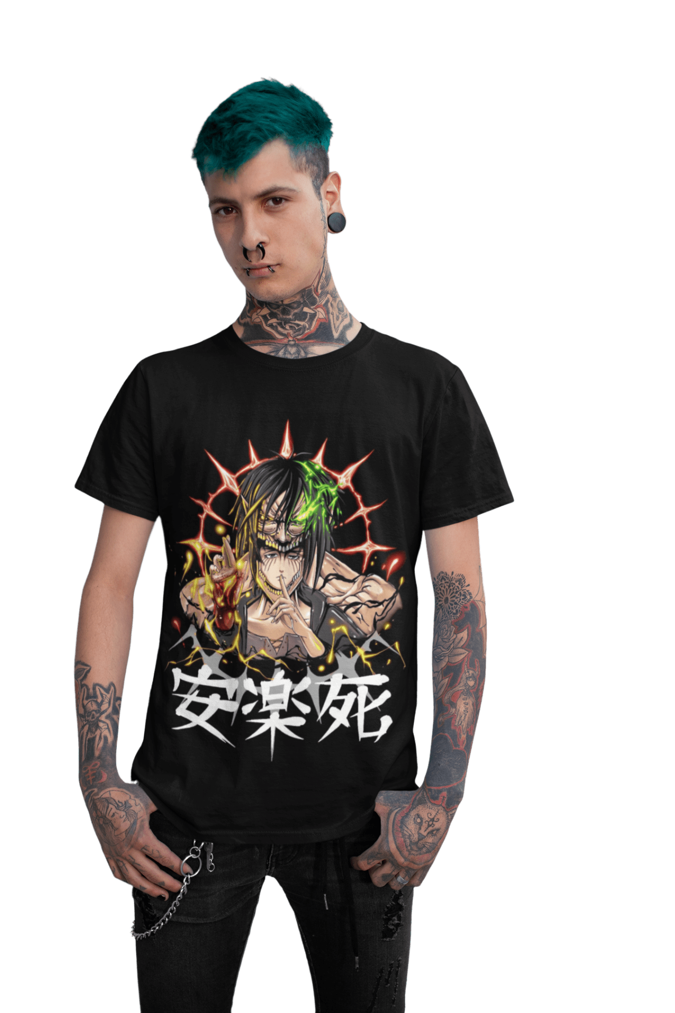 Polera Shingeki No Kyojin EREN TITAN - amplitudmodulada