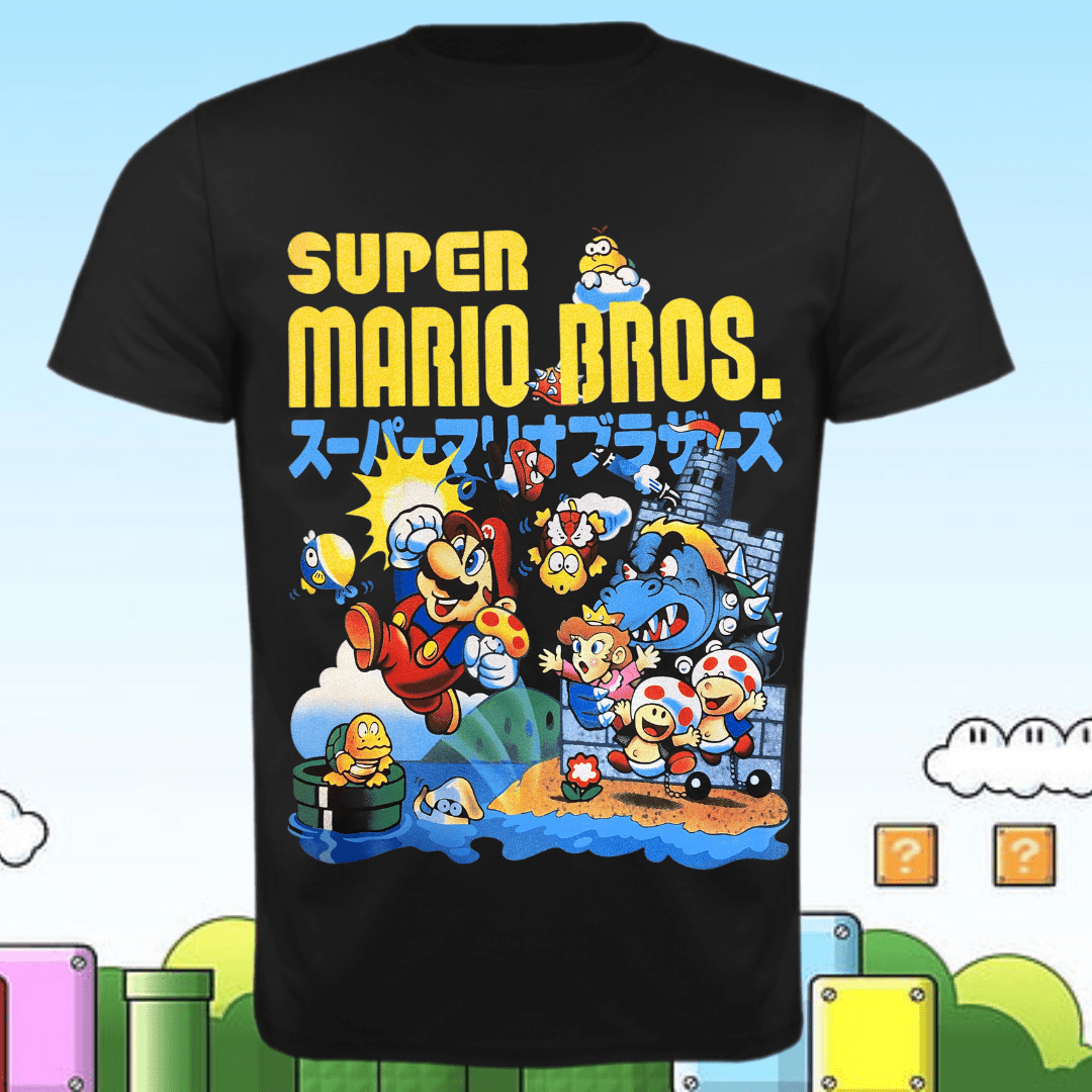polera super mario bros - amplitudmodulada
