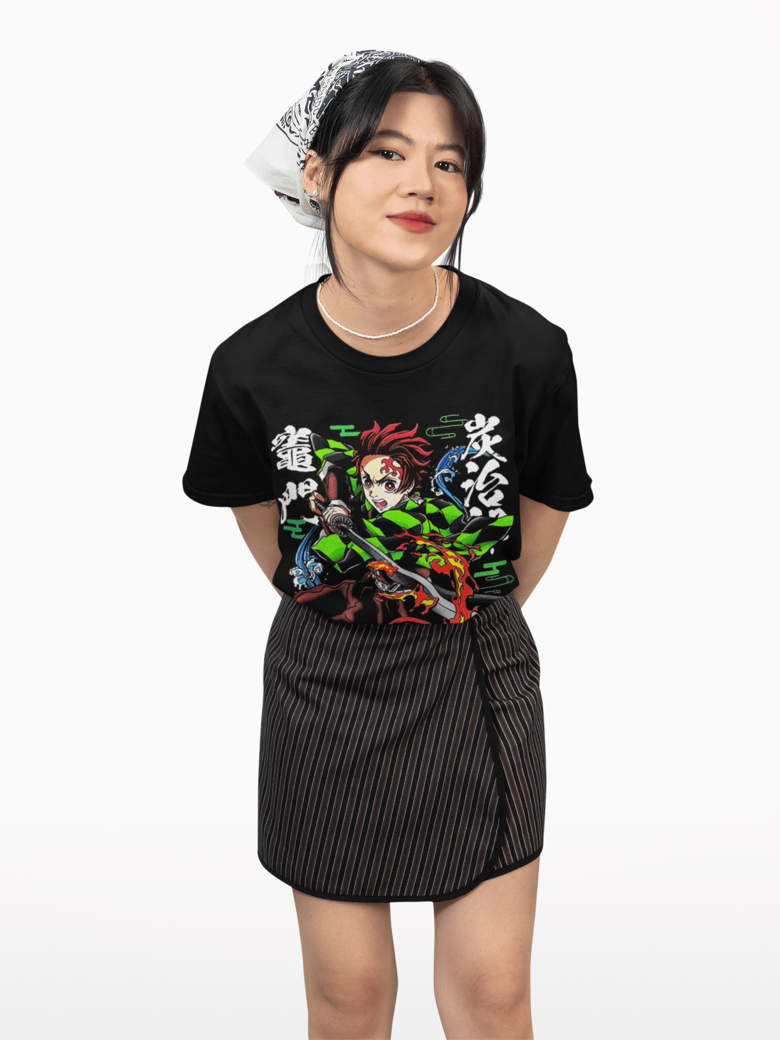 Polera Tanjiro Pilares Demon Slayer - amplitudmodulada