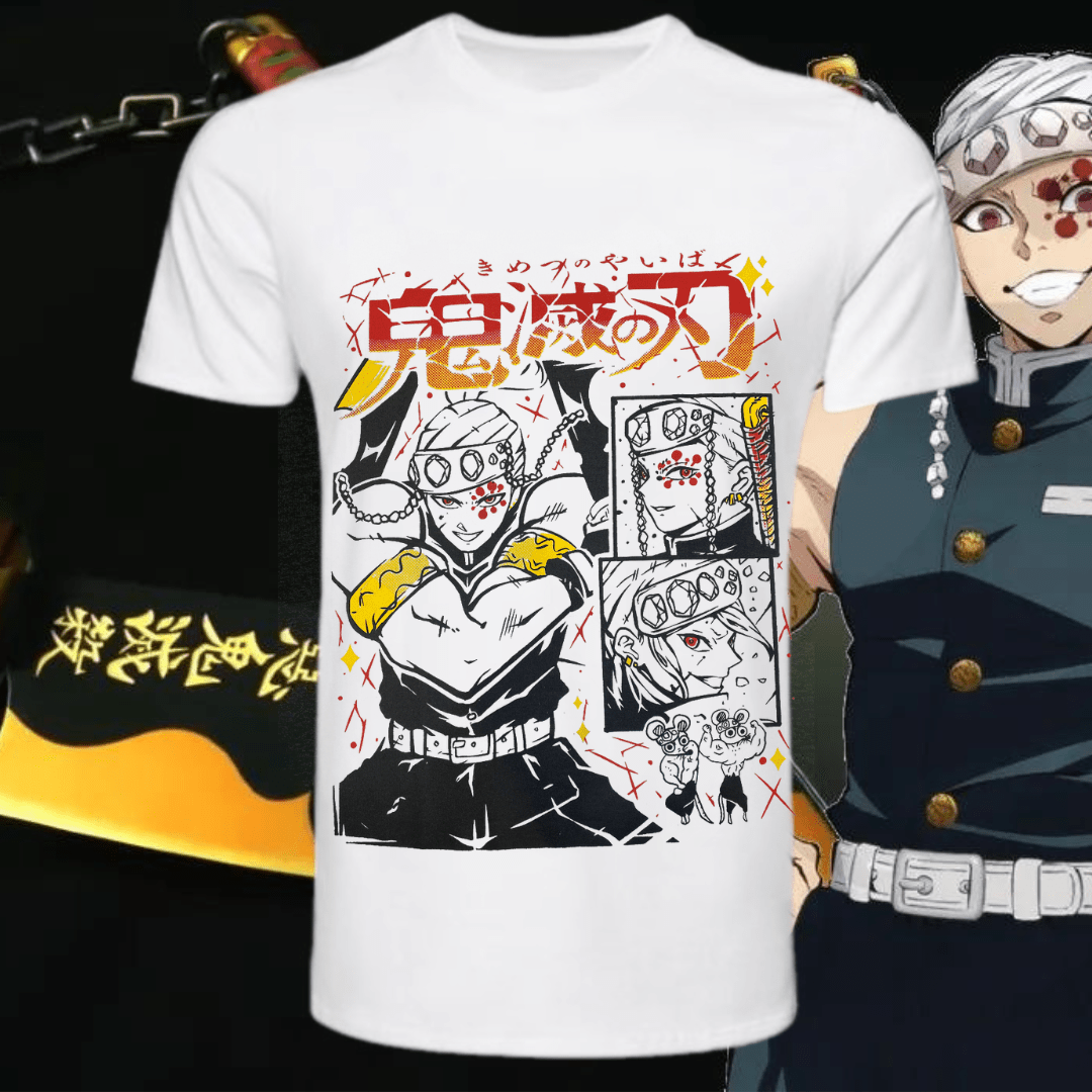polera Tengen Uzui Kimetsu no yaiba - amplitudmodulada
