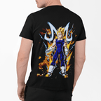 Polera Vegeta dragon ball z - amplitudmodulada