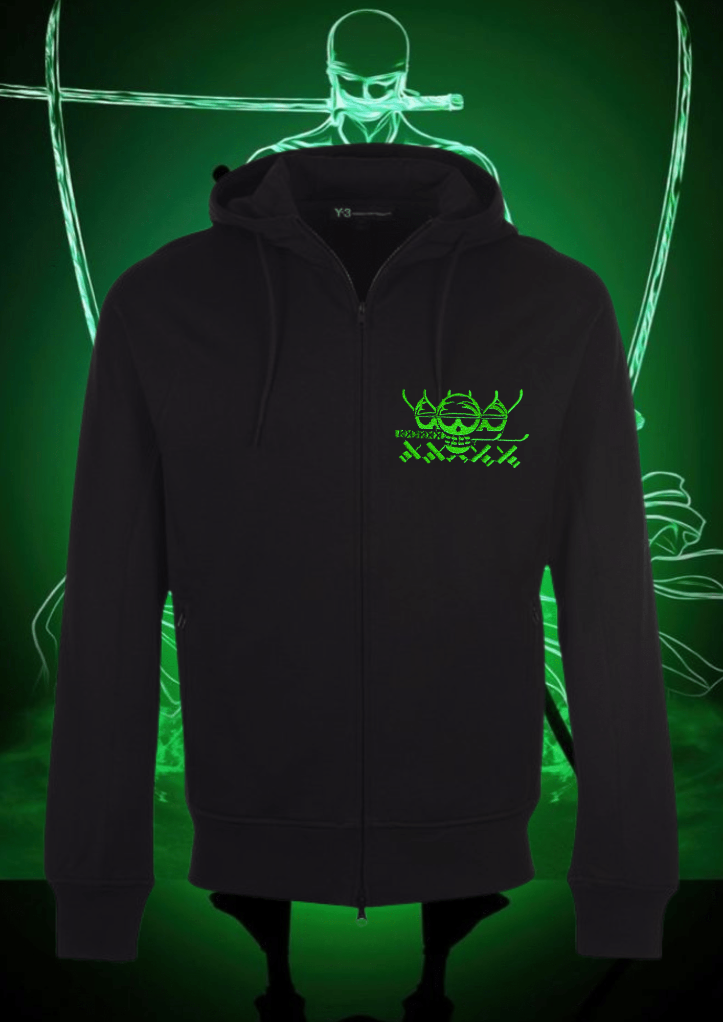 Poleron Zoro Bordado - amplitudmodulada