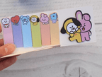 set de post - it coleccione BT21 - amplitudmodulada