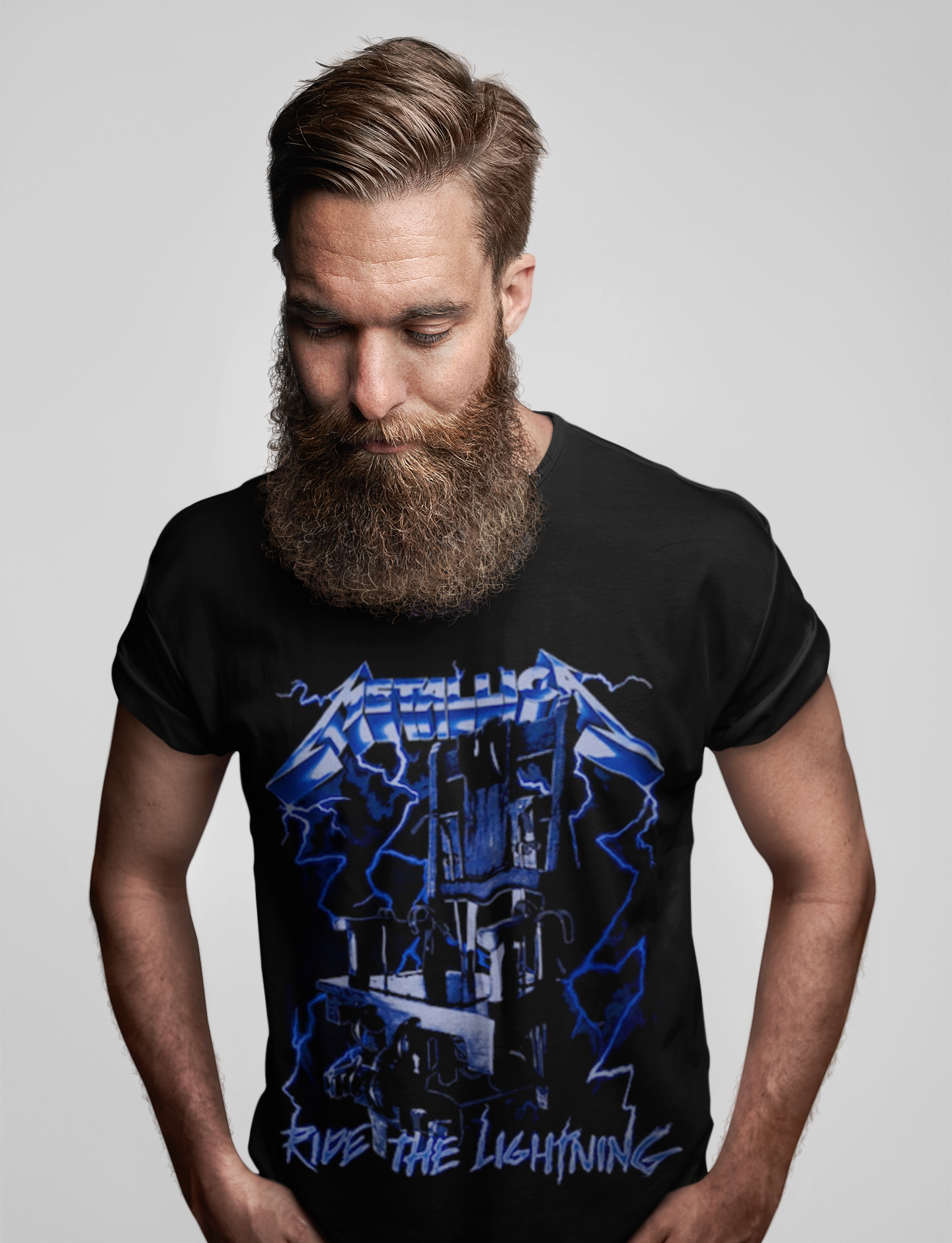Polera Metallica Ride The Lightning