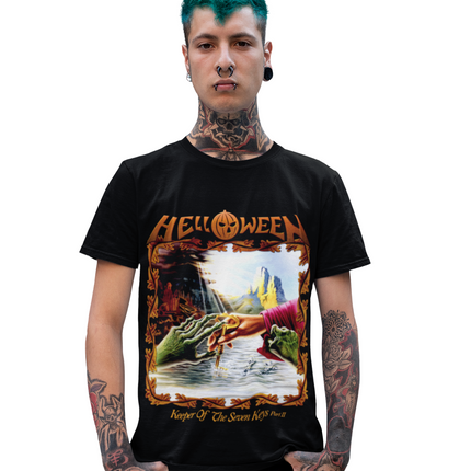 Polera Helloween Keeper of The Seven Keys 2