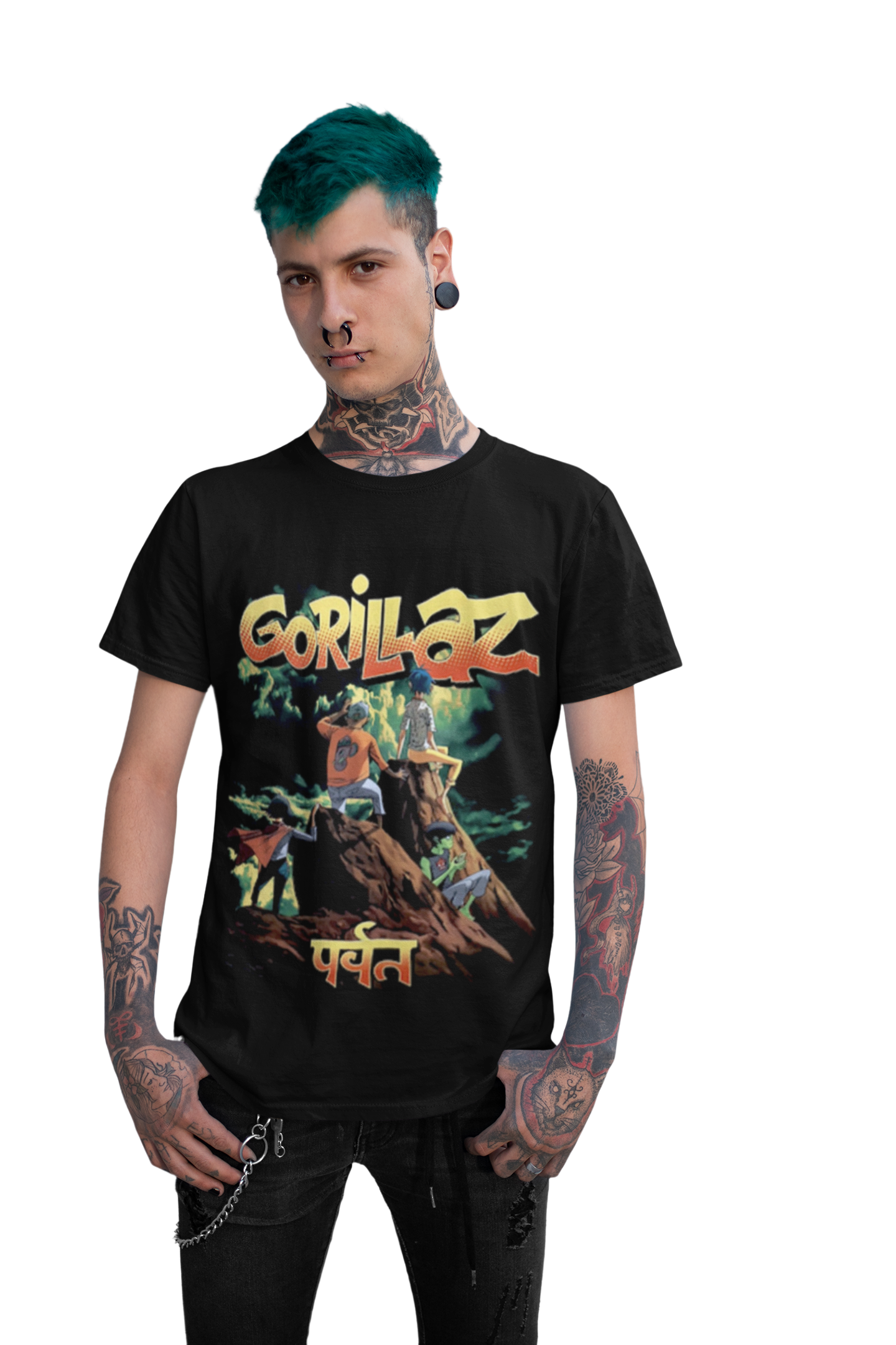 Polera Gorillaz The Mountain
