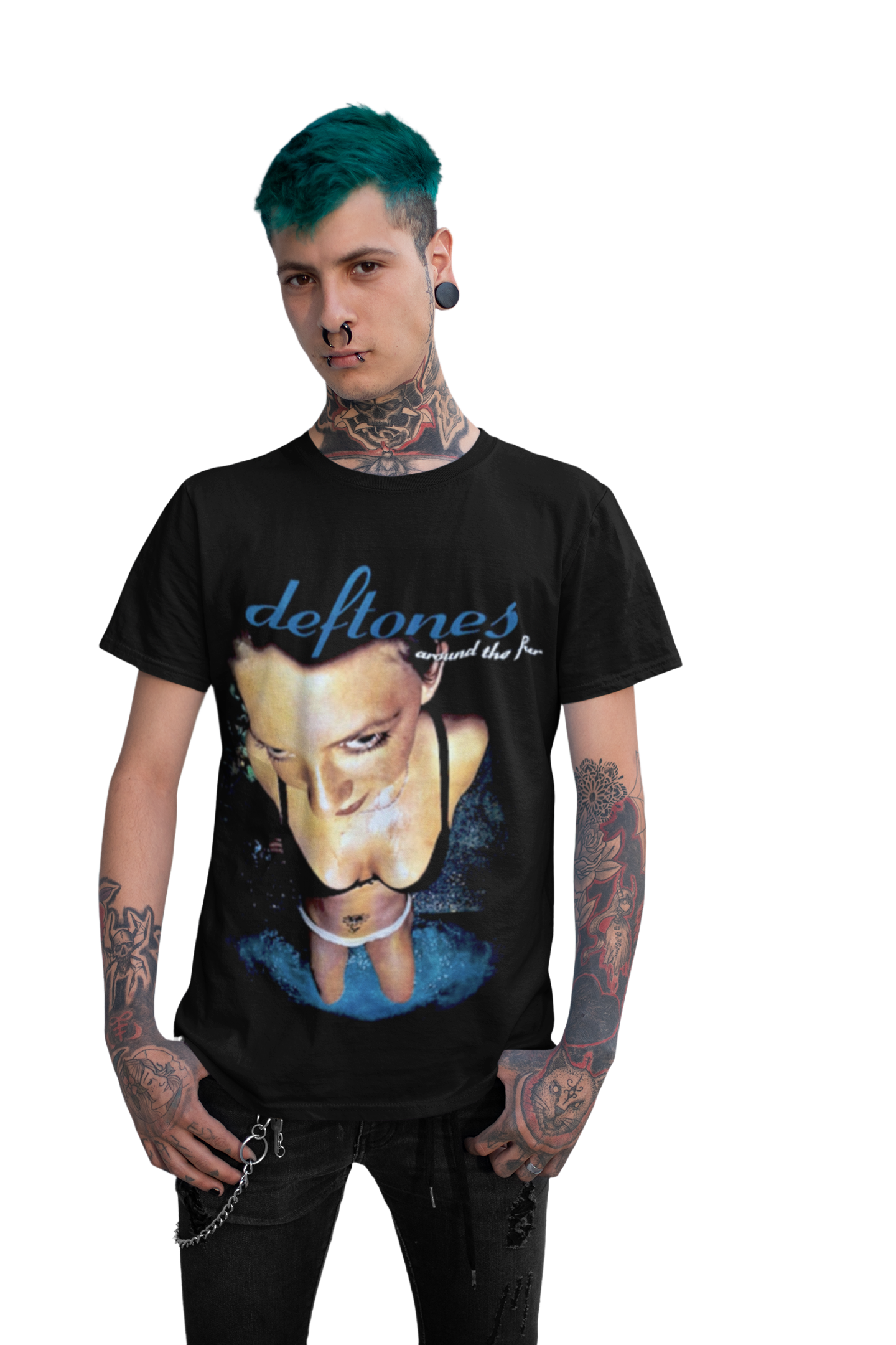 Polera Deftones around the fur