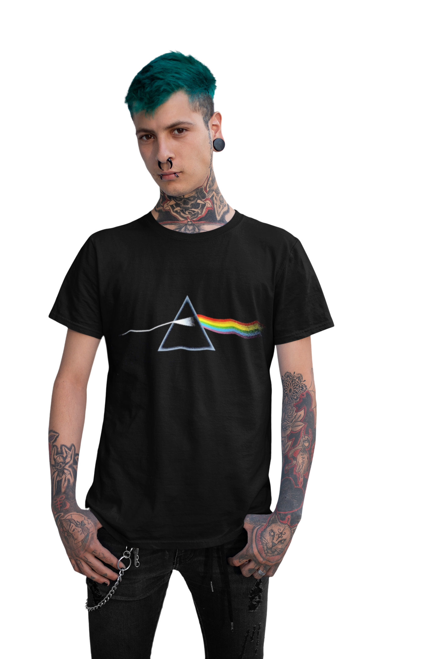 Polera pink floyd The Dark Side of the Moon