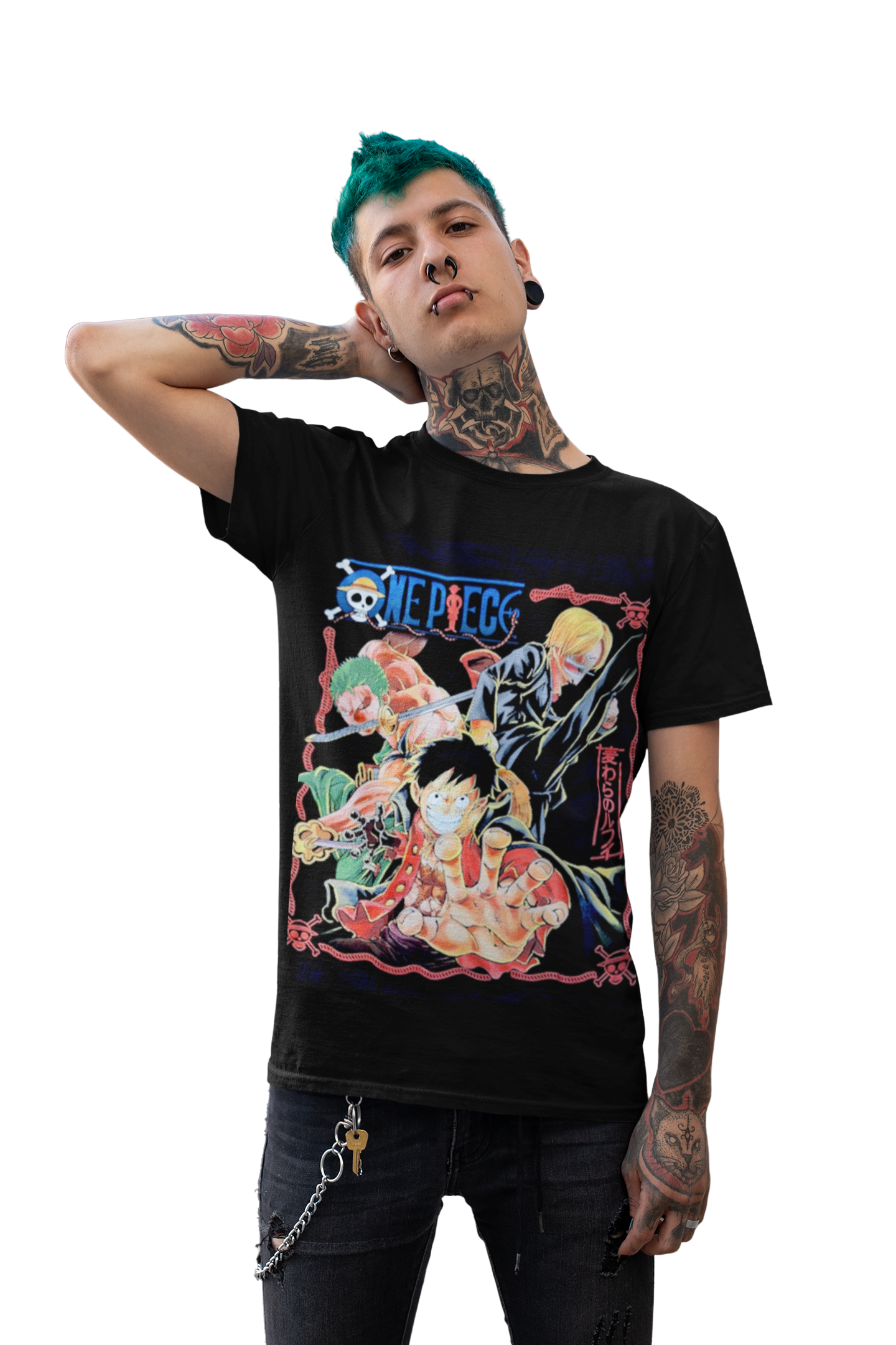 Polera One Piece trio