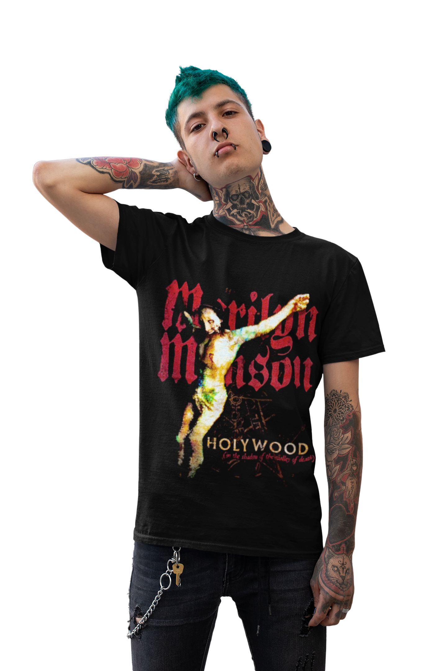 Polera Marilyn Manson Holy Wood