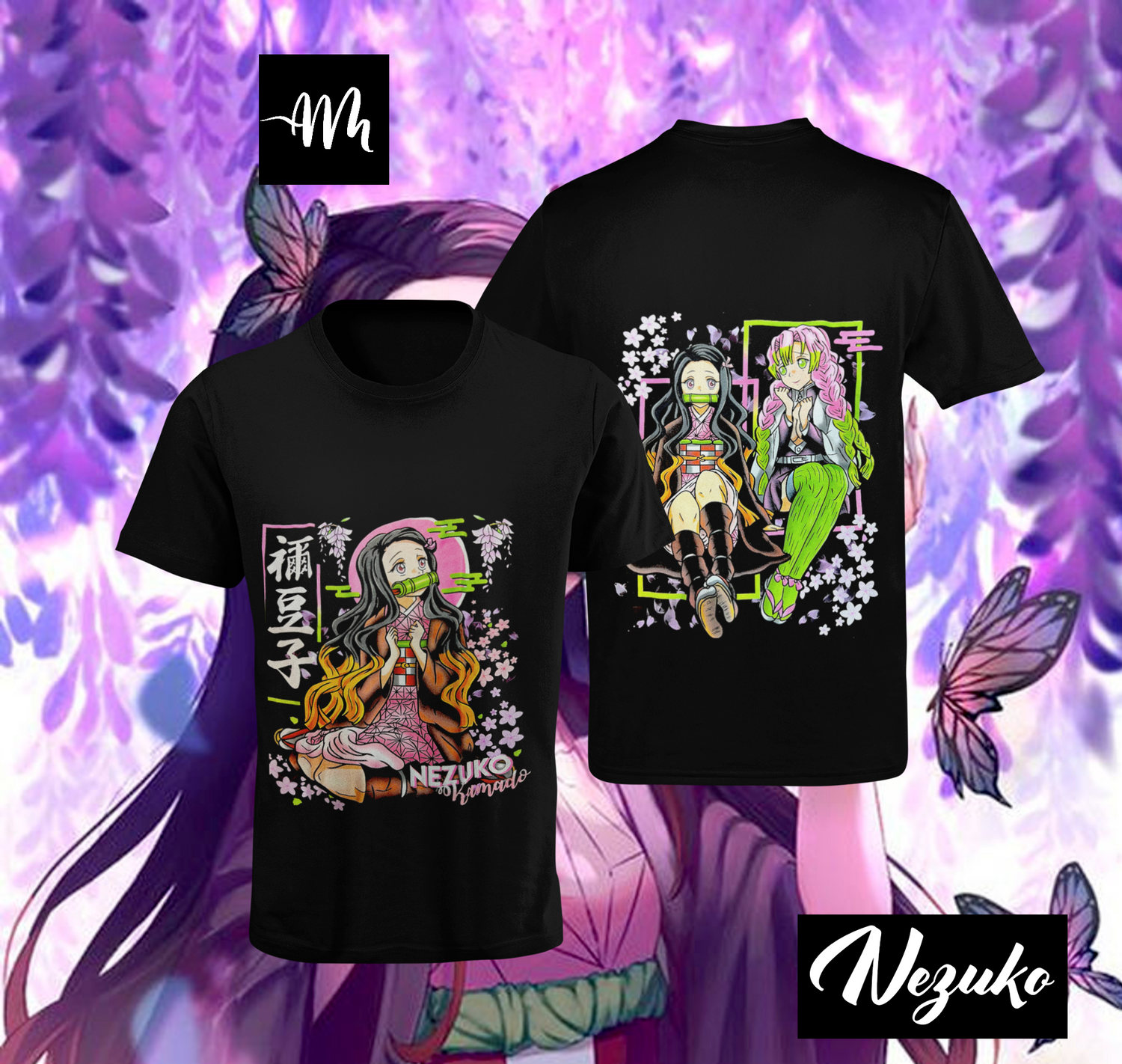 Polera Nezuko Mitsuri Kimetsu no yaiba - amplitudmodulada