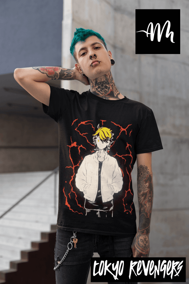 Polera Tokyo revengers Kazutora - amplitudmodulada