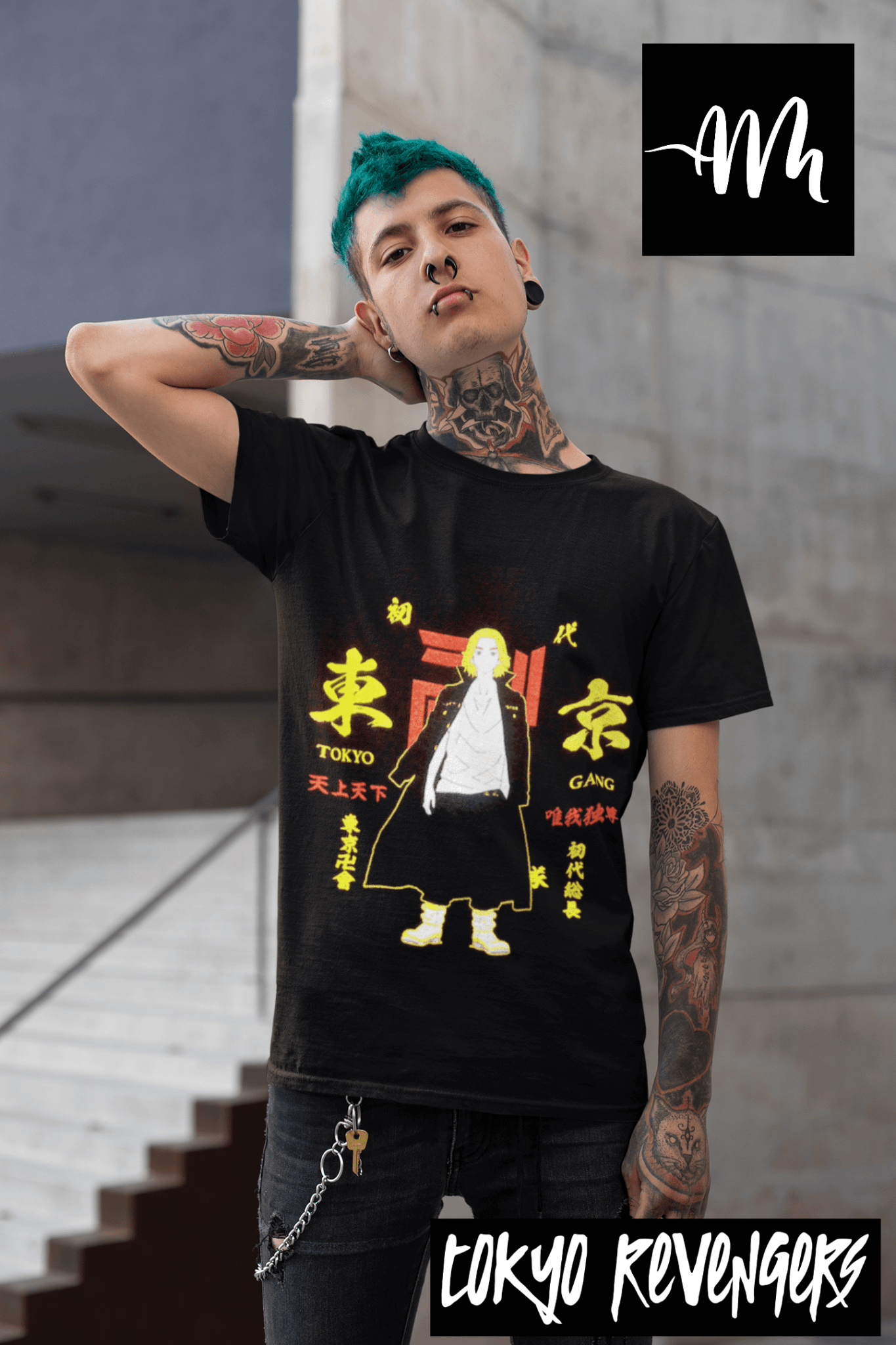 Polera Tokyo revengers Mikey - amplitudmodulada