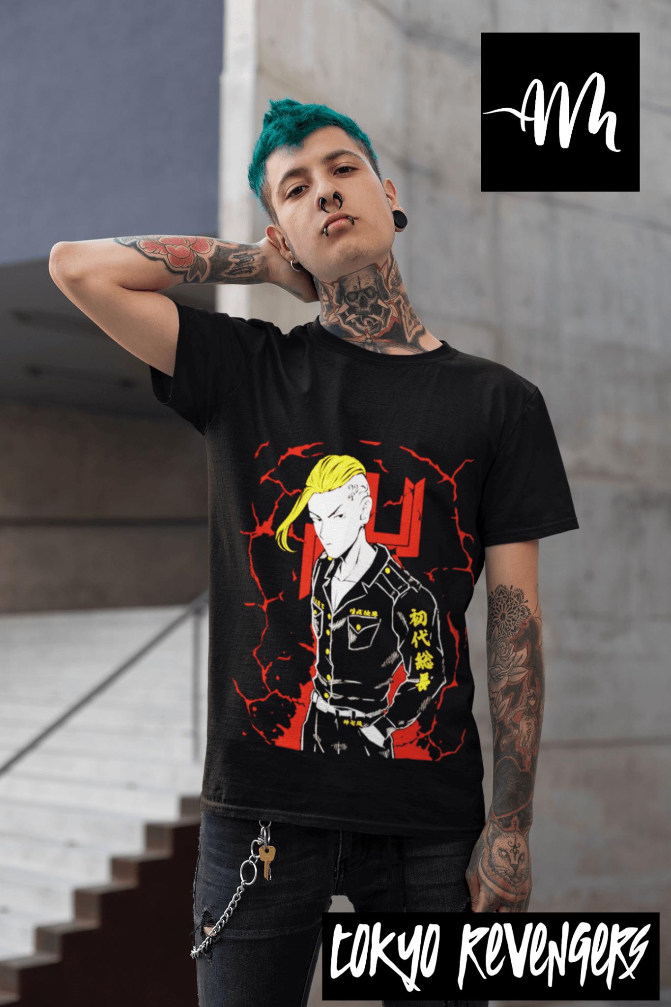 Polera Tokyo revengers Draken - amplitudmodulada