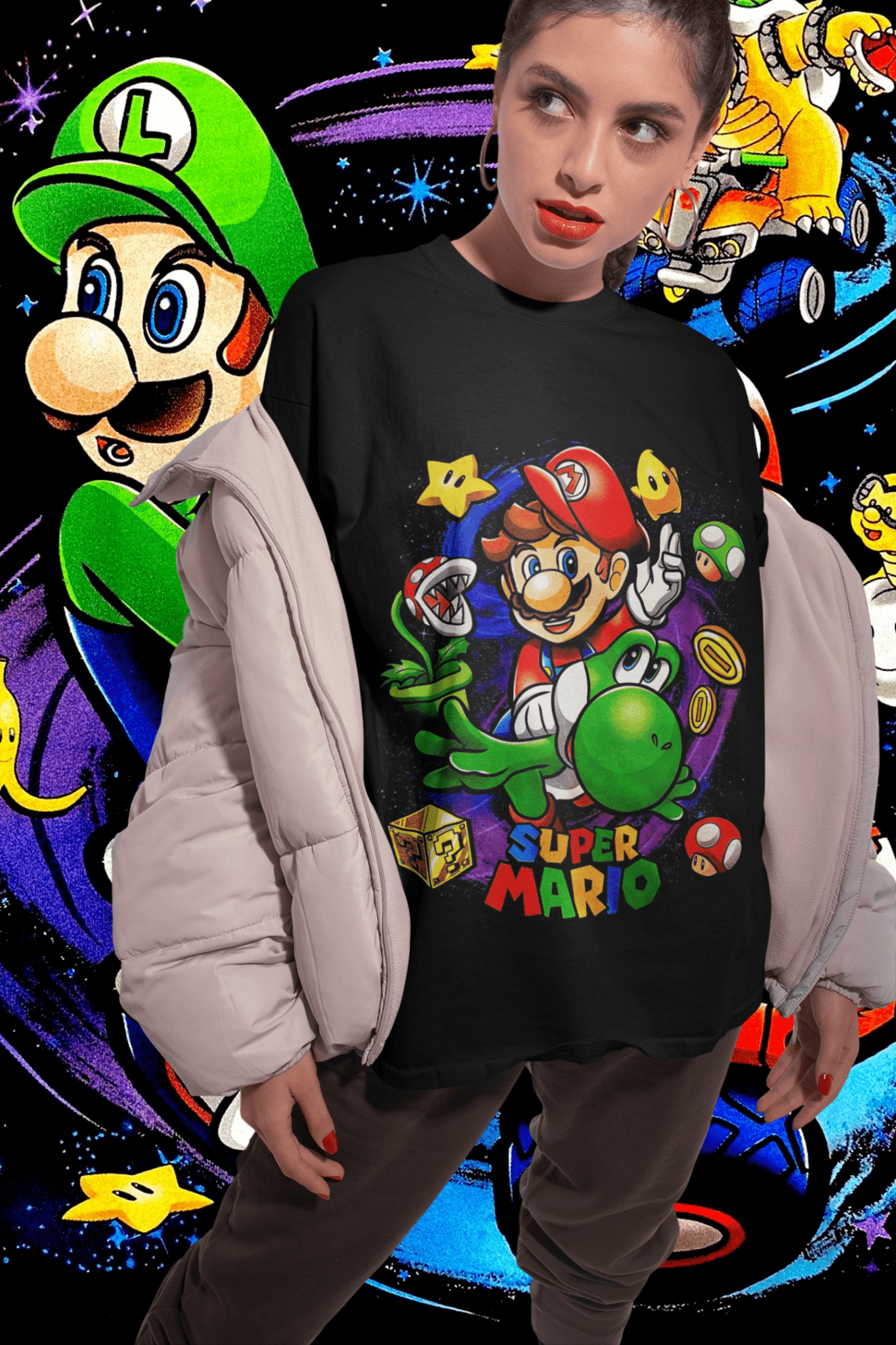 Polera Super Mario - amplitudmodulada