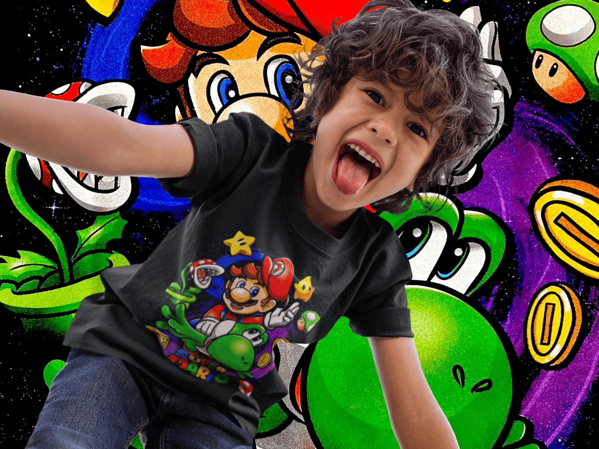 Polera Super Mario - amplitudmodulada