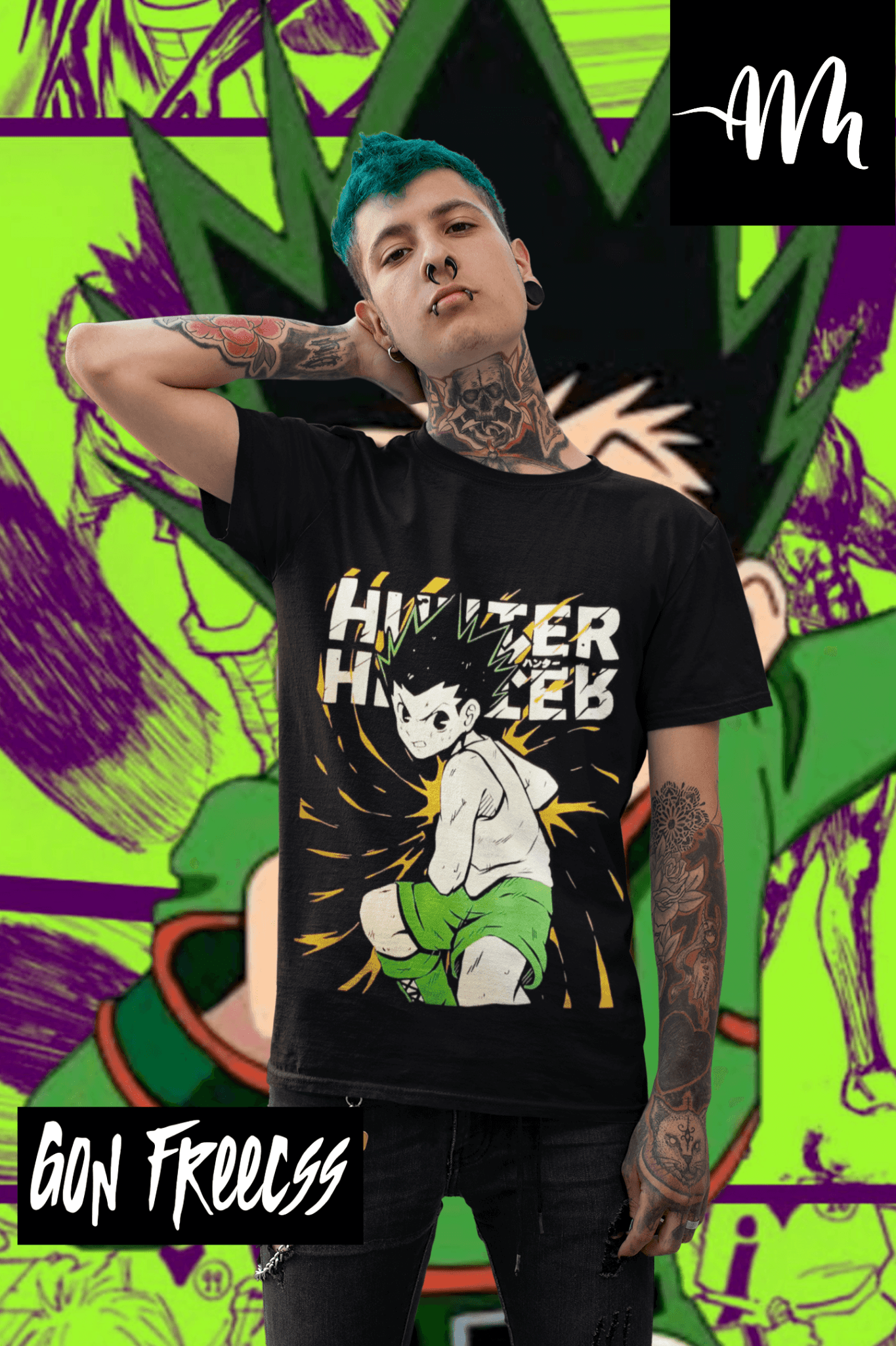 Polera Hunter x Gon Freecss - amplitudmodulada