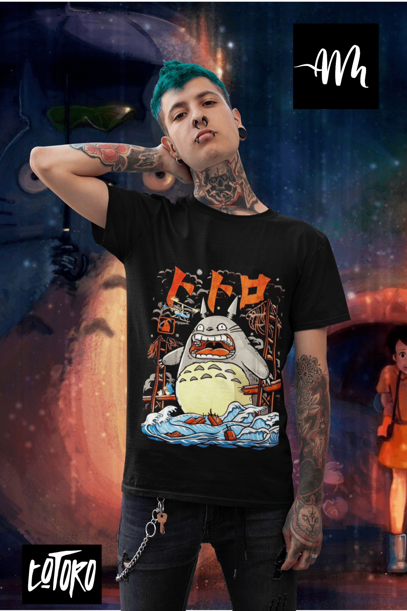 Polera Totoro - amplitudmodulada