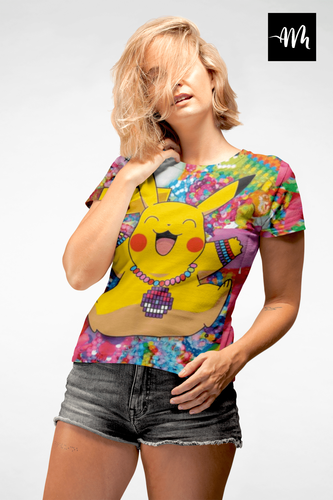 polera pikachu colors - amplitudmodulada