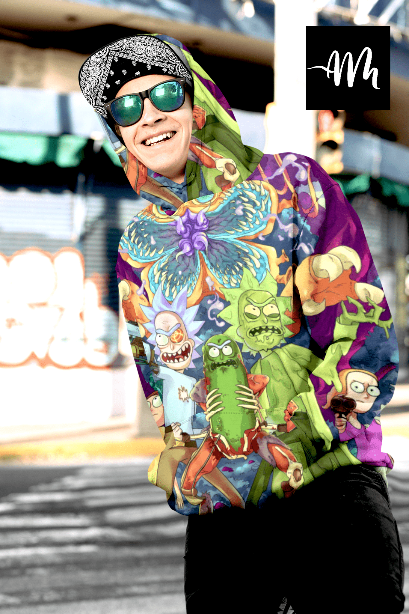 Poleron Rick and Morty Psicodelia - amplitudmodulada