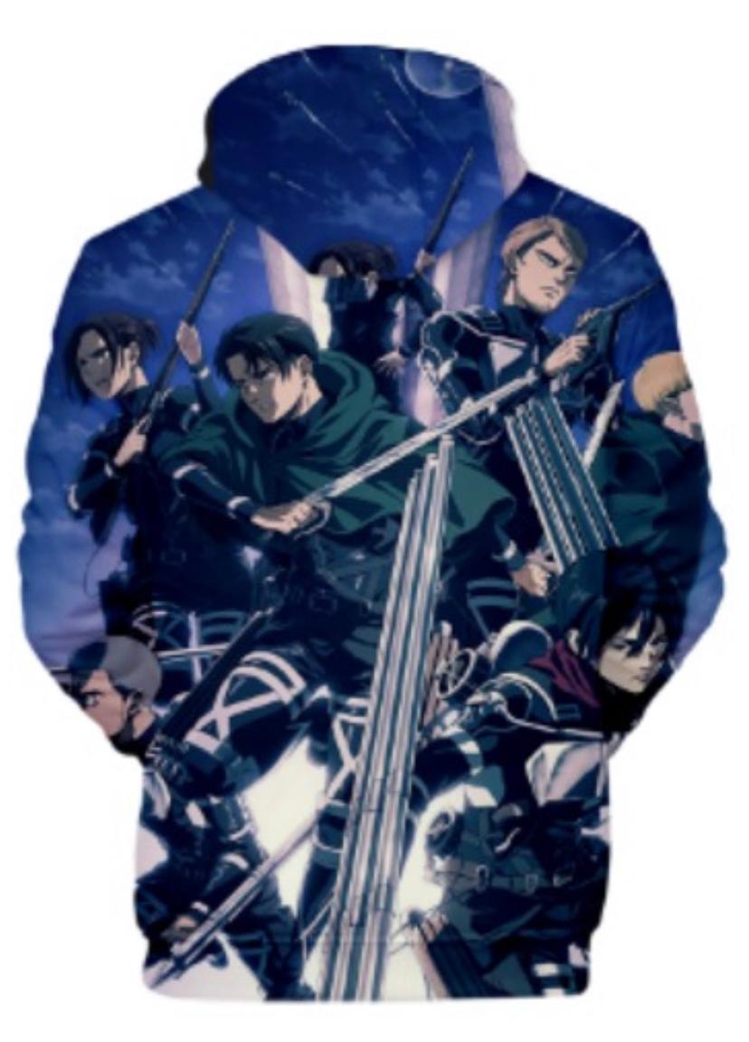 Poleron Shingeki No Kyojin Legion - amplitudmodulada