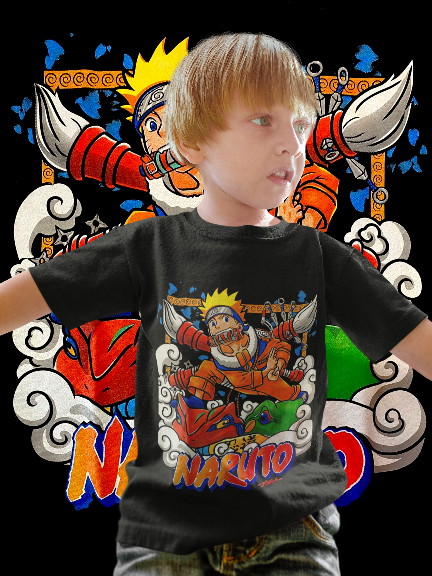 Polera Naruto Uzumaki